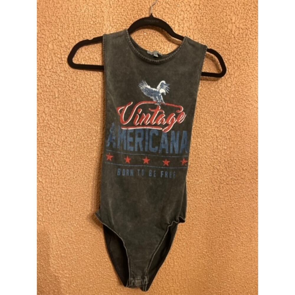 H&M Vintage American Body Suit